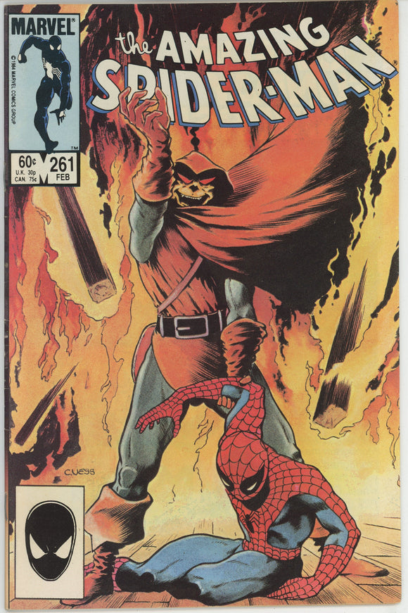 Amazing Spider Man #261 (1963) - 7.0 FN/VF *Great Charles Vess Cover*