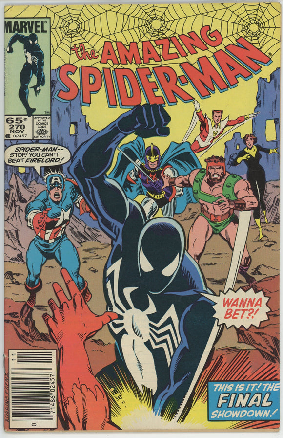 Amazing Spider Man #270 (1963) - 4.5 VG+ *Spiderman Fights Firelord Part Two*