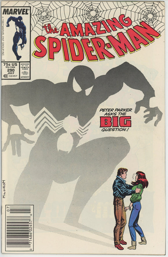 Amazing Spider Man #290 (1963) - 6.5 FN+ *Peter Proposes to MJ* Newsstand