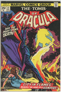 Tomb of Dracula #27 (1972) - 5.0 VG/FN *Night-Fire*