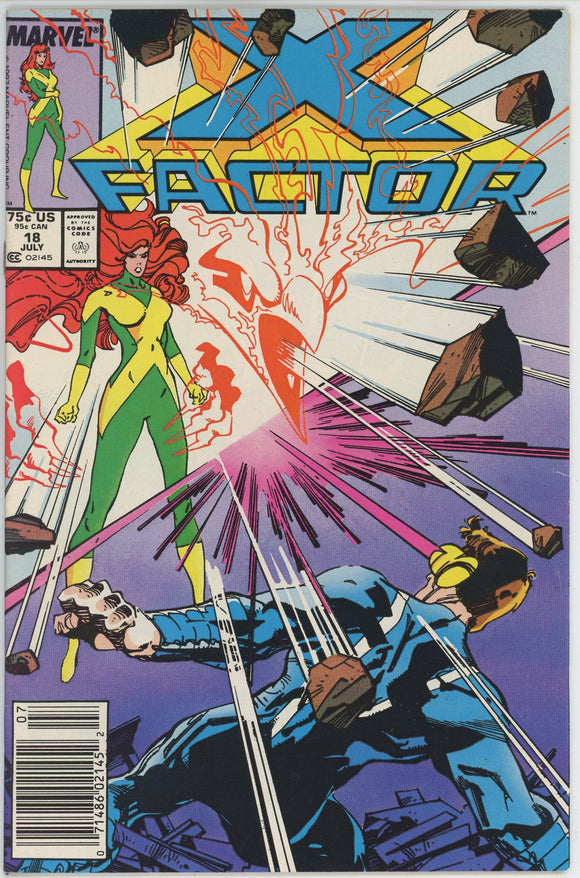 X-Factor #18 (1986) - 7.0 FN/VF *The Enemy Within* Newsstand