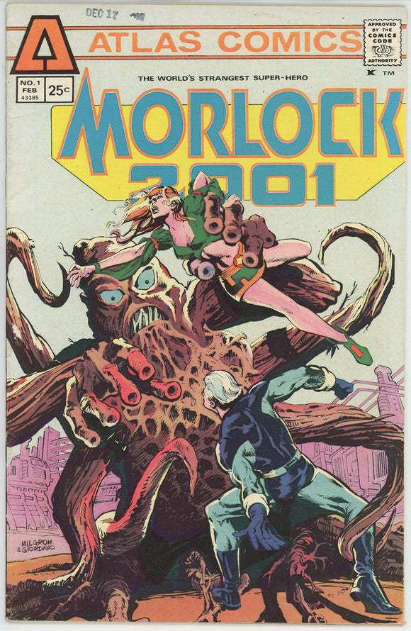 Morlock 2001 #1 (1975 Atlas) - 5.5 FN- *The Coming of Morlock*