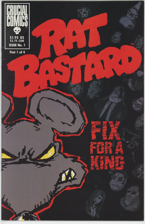 Rat Bastard #1 (1997 Caliber) - 8.0 VF *Cliff Galbraith*