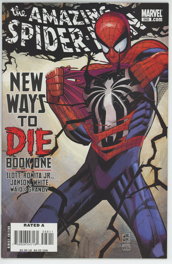 Amazing Spider Man #568 - 9.2 NM- *New Ways to Die*