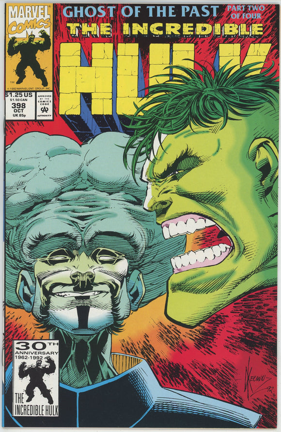 Incredible Hulk #398 (1962) - 9.0 VF/NM *Ghost of the Past*