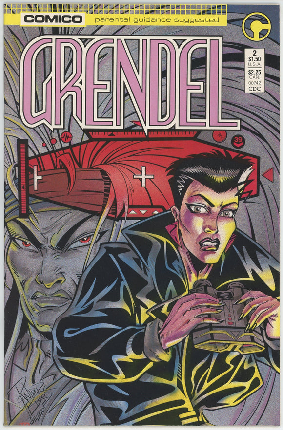 Grendel #2 (1986 Comico) - 9.4 NM *Matt Wagner* 1st Print