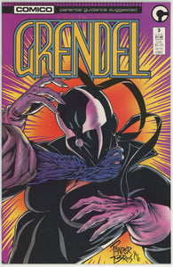 Grendel #3 (1986 Comico) - 9.4 NM *Matt Wagner* Devil's Lash