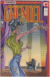 Grendel #8 (1986 Comico) - 8.5 VF+ *Matt Wagner* After the Devil