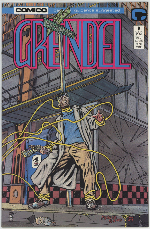 Grendel #9 (1986 Comico) - 9.0 VF/NM *Matt Wagner* Devil's Revenge