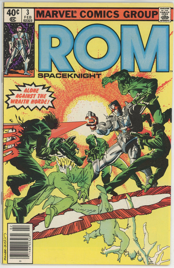 Rom #3 (1979) - 5.0 VG/FN *Firefall/Frank Miller Cover*