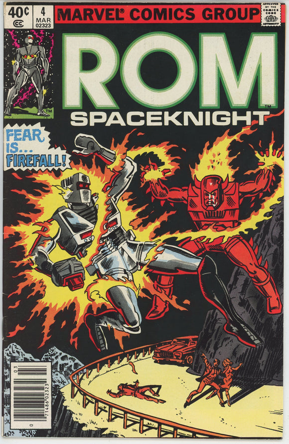 Rom #4 (1979) - 5.5 FN- *The Fire, Friend, and Foe*