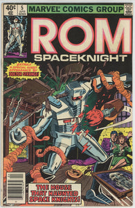 Rom #5 (1979) - 5.0 VG/FN *The House that Haunted Spaceknights*