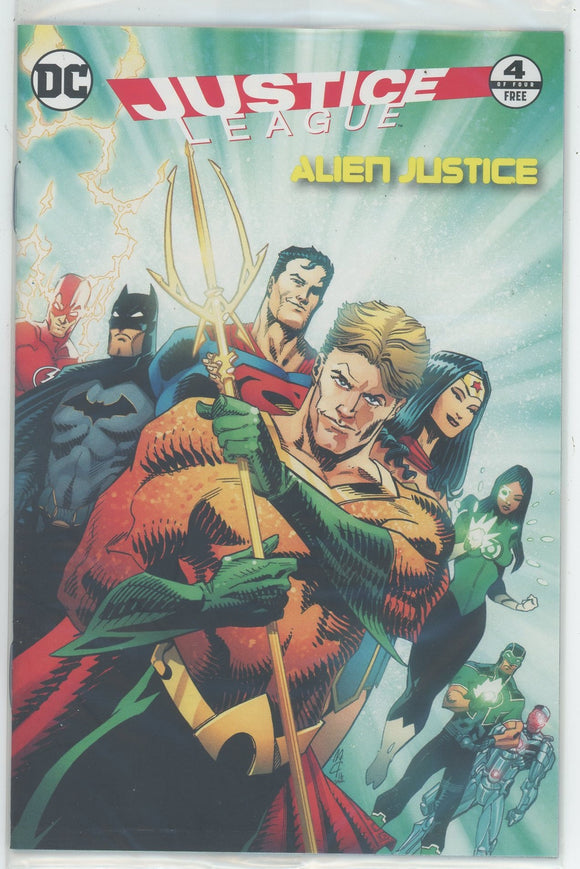 Justice League Mini Comic #4 (2016 General Mills) - 9.4 NM *Alien Justice*