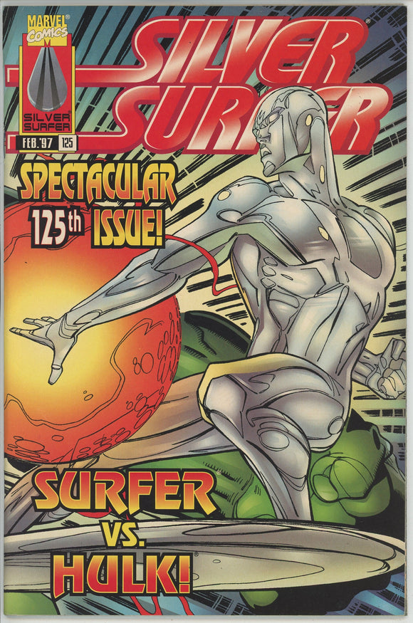 Silver Surfer #125 (1987) - 5.5 FN- *Hulk Vs Surfer*