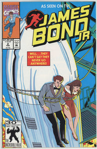 James Bond Jr #2 (1992) - 8.0 VF *The Eiffel Missile*