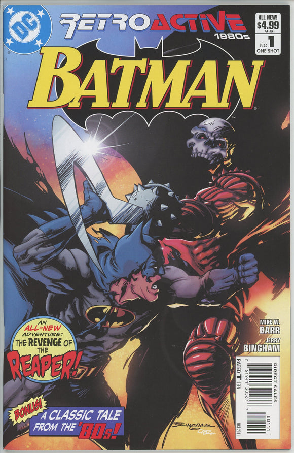 DC Retroactive Batman The 80's #1 (2011) - 9.4 NM *Jerry Bingham*