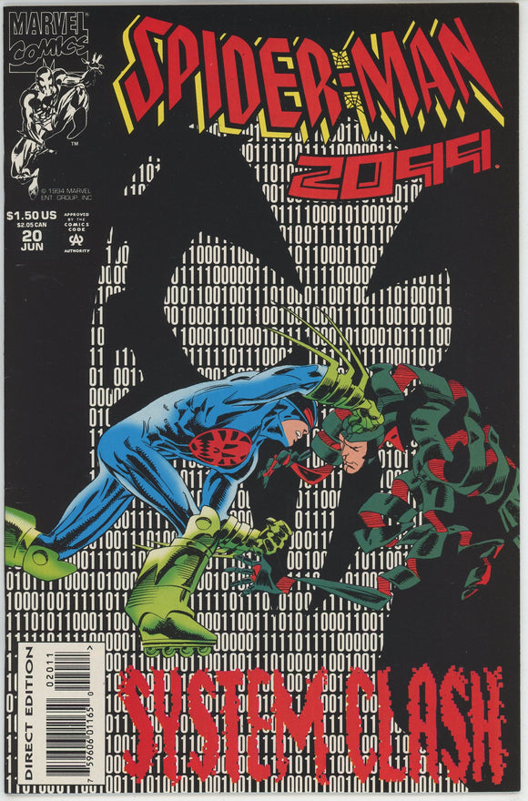 Spider-Man 2099 #20 (1992) - 8.0 VF *Crash and Burn*