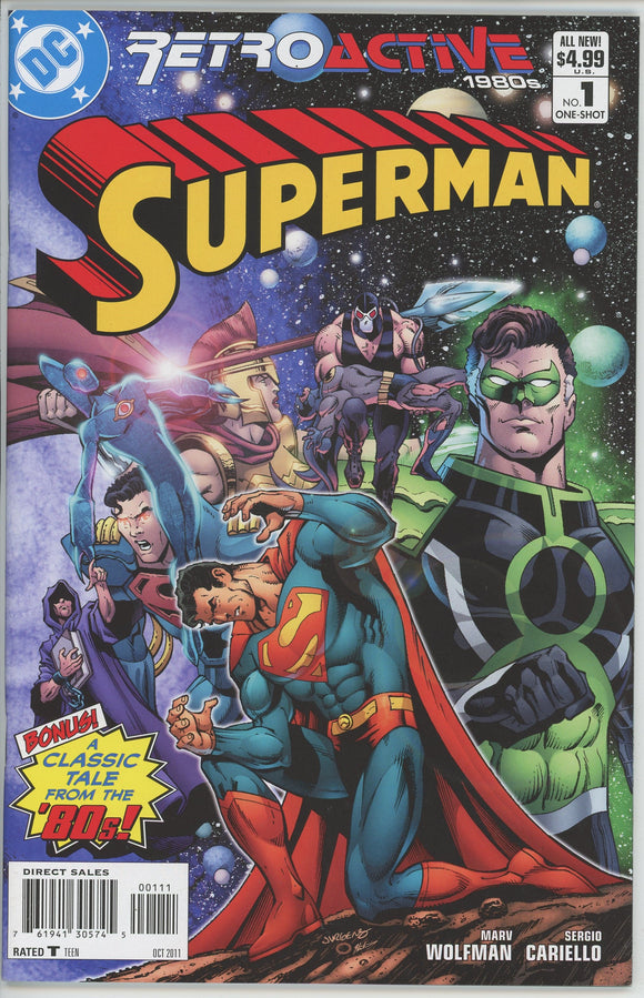 DC Retroactive Superman The 80's #1 (2011) - 8.5 VF+ *Jurgens/Wolfman*