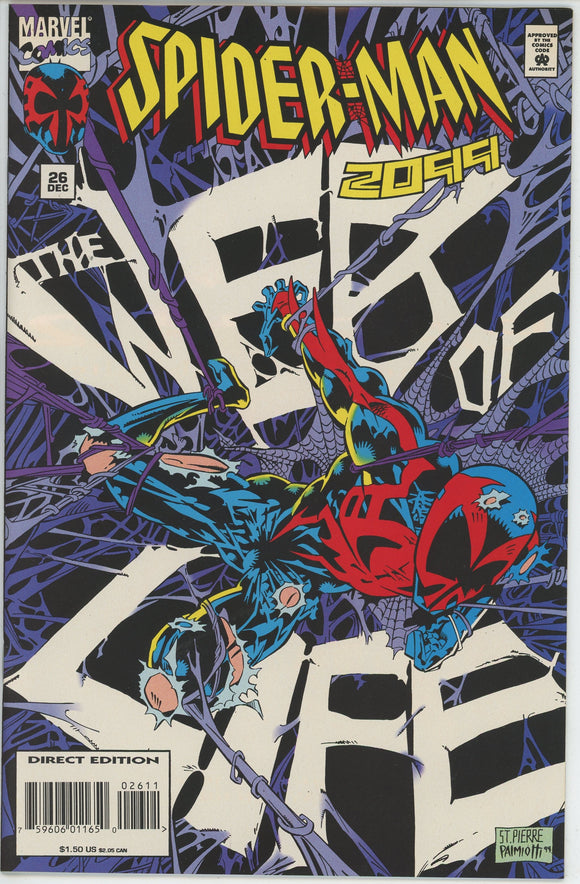 Spider-Man 2099 #26 (1992) - 8.0 VF *Hostile Takeover*