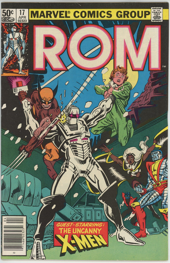 Rom #17 (1979) - 7.5 VF- *X-Men/1st App Hybrid* Newsstand