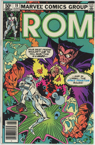 Rom #19 (1979) - 7.0 FN/VF *Michael Golden Cover* Newsstand