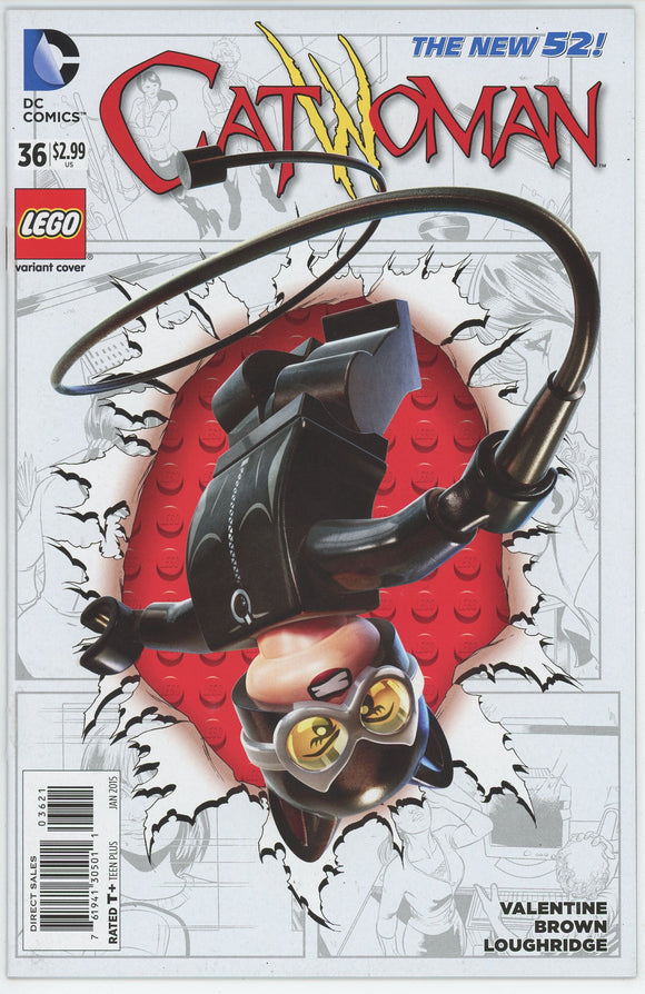 Catwoman #36 (2011) - 9.6 NM+ *Lego Variant Cover*