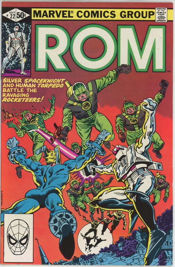 Rom #22 (1979) - 8.0 VF *Great Rocketeers Revival*