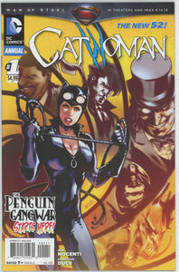 Catwoman Annual #1 (2011) - 9.2 NM- *Penguin War*