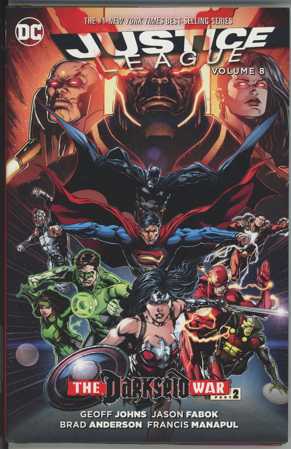 Justice League Volume 8 HC (2016) - 9.2 NM- *The Darkseid War Pt 2* GN