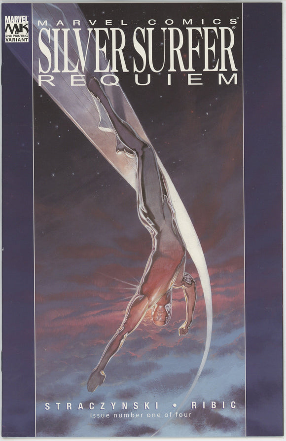 Silver Surfer Requiem #1 (2007) - 8.0 VF *2nd Print Variant Cover*