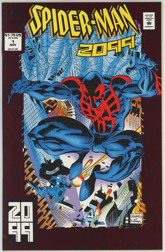 Spider-Man 2099 #1 (1992) - 7.5 VF- *1st Full App Miguel O'Hara*