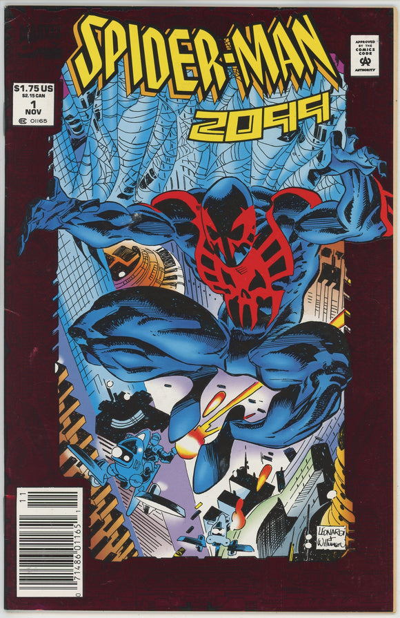 Spider-Man 2099 #1 (1992) - 6.0 FN *1st Full App Miguel O'Hara Newsstand