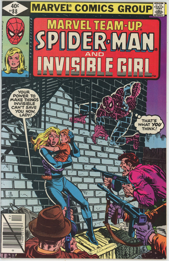 Marvel Team Up #88 (1972) - 9.2 NM- *Spider Man/Invisible Woman*