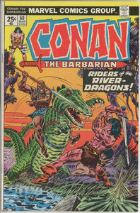 Conan the Barbarian #60 (1970) - 7.0 FN/VF *Riders of the River-Dragon*