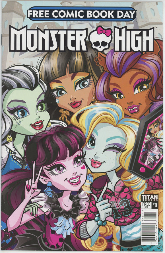 Monster High #0 FCBD (2017 Titan) - 9.4 NM *Kellee Riley Cover*