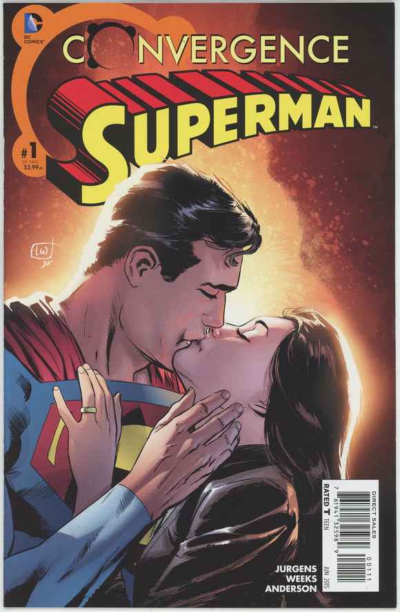 Convergence Superman #1 (2015) - 9.2 NM- *Dan Jurgens/Lee Weeks*