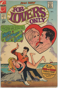 For Lovers Only #73 (1971 Charlton) - 5.0 VG/FN *Notorious Spanking Cover*