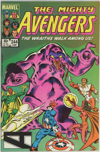 Avengers #243 (1963) - 8.0 VF *And the Rocket's Red Glare*