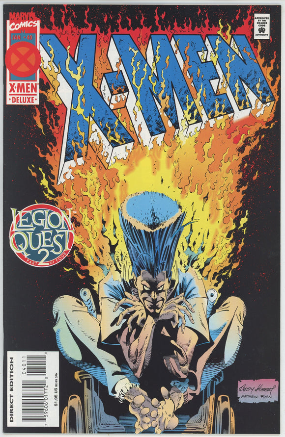 X-Men #40 (1991) - 9.0 VF/NM *The Killing Time*