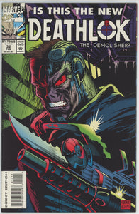 Deathlok #32 (1990) - 9.2 NM- *Cyberstrike*