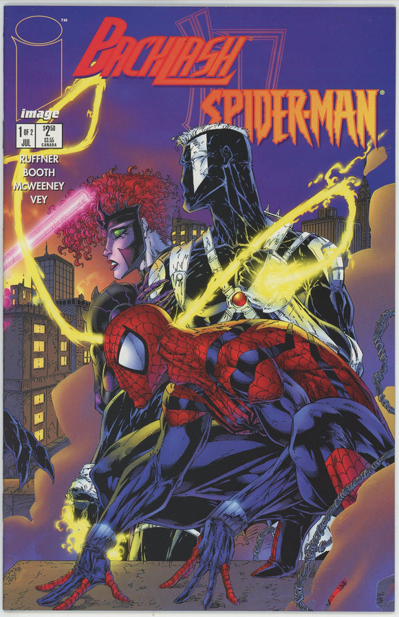 Backlash Spider-Man #1 (1996) - 8.5 VF+ *Marvel/Image*