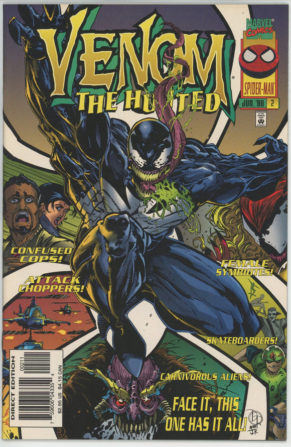 Venom the Hunted #2 (1996) - 9.0 VF/NM *The Stalking*