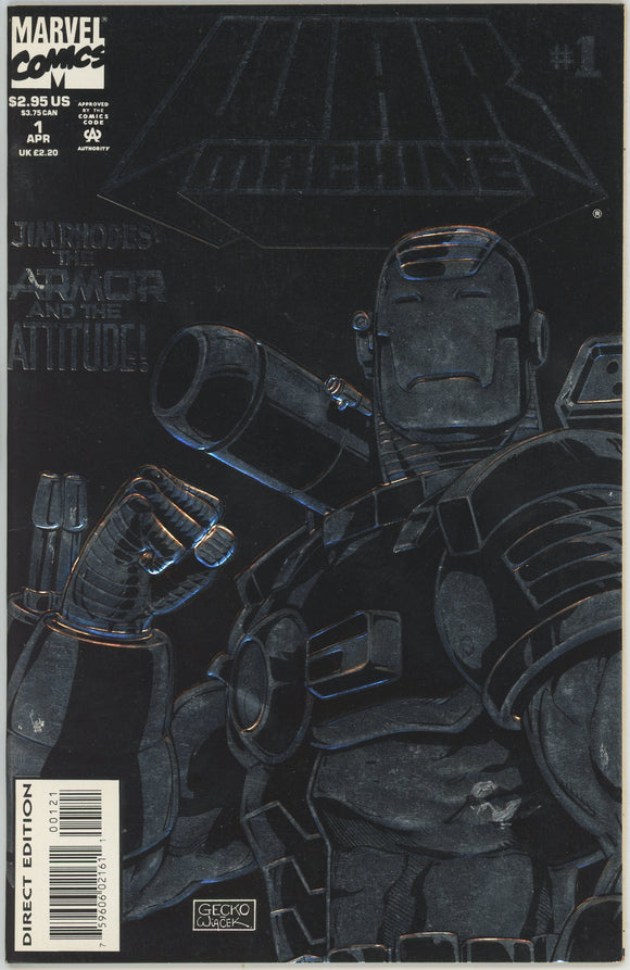 War Machine #1 (1994) - 8.0 VF *Something to Believe In*