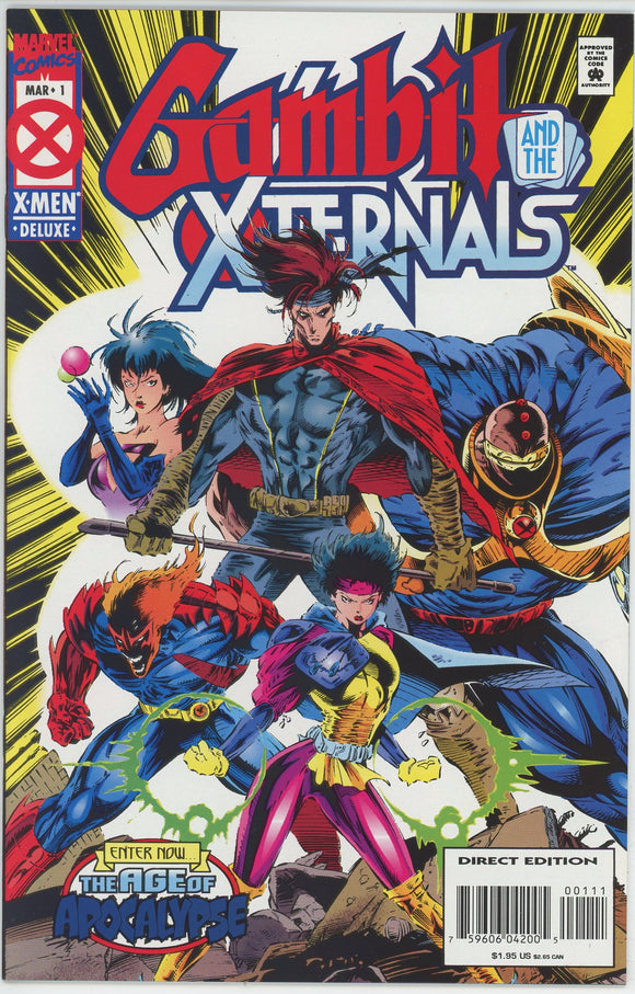 Gambit & the X-Ternals #1 (1995) - 9.4 NM *Age of Apocalypse*