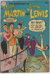 Adventures of Dean Martin & Jerry Lewis #18 (1956) - 3.5 VG-