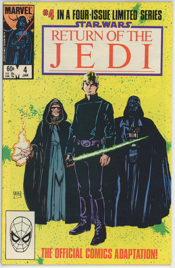 Star Wars Return of the Jedi #4 (1983) - 7.5 VF- *The Final Duel*