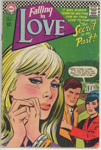 Falling in Love #92 (1955) - 3.0 GD/VG *The Secret in My Past* DC Romance