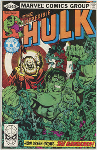 Incredible Hulk #248 (1962) - 6.0 FN *Cool Michael Golden Cover*