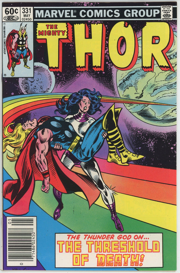 Thor #331 (1962) - 9.0 VF/NM *Holy War* Newsstand