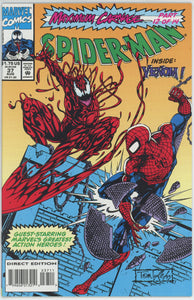 Spider-Man #37 (1990) - 9.6 NM+ *Maximum Carnage*